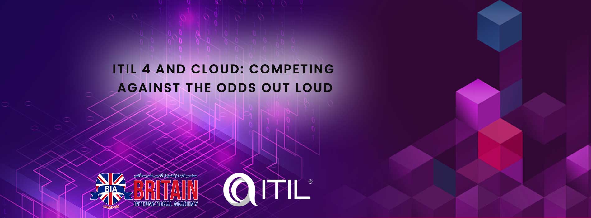 ITIL 4 AND CLOUD: COMPETING AGAINST THE ODDS OUT LOUD