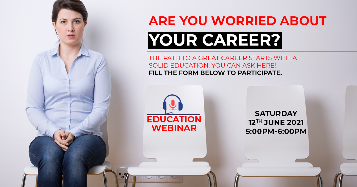 Free Education Webinar: 12th Jun 2021 Saturday 5:00pm to 6:00pm